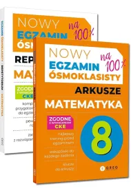 Pakiet Nowy Egzamin �smoklasisty. Matematyka: Repetytorium oraz Arkusze