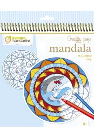 Kolorowanka Graffy Pop Mandala Chopiec