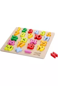 Puzzle drewniane Du�e liczby 3D 1581747 Playme