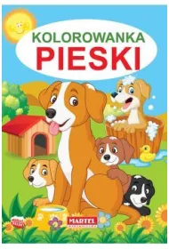 Pieski. Kolorowanka