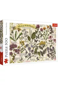 Puzzle 500 Zielnik: Zioa lecznicze TREFL