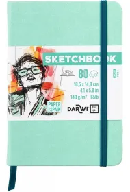 Darwi Szkicownik A6 140g mi�towy