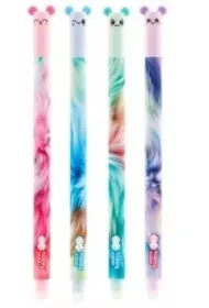 Happy Color D�ugopis wymazywalny 0,5 mm niebieski Uszaki Fluffy