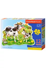 Puzzle maxi 12 el. Krowy na ��ce Castorland