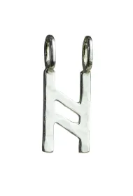 Sotis Runa Hagalaz, nieoksydowana Ag925, 1,3g