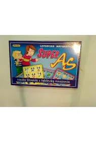 Super As. Loteryjka matematyczna. Nauka liczenia z tabliczk� mno�enia Adamigo