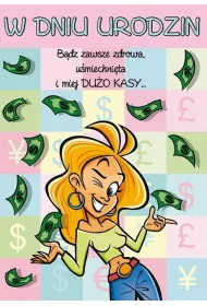 Stamp Karnet Comic B6 + koperta wz�r nr 18 Urodziny