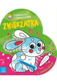 Pierwsza kolorowanka. Zwierz�tka. Z kr�liczkiem