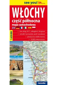 see you! in? Mapa samochodowa W�ochy. Cz�� p�nocna 1:650 000
