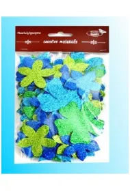 Galeria Hobby Kwiatki brokatowe 60 szt.
