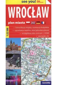 Wroc�aw plan miasta 1:22 500