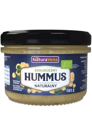 NaturaVena Hummus naturalny 185 g Bio