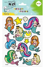 Happy Color Naklejki 3D POP UP - Little Sirens 146x240 mm