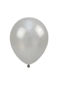 Balony metalizowane 12" srebrne 100 szt.