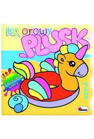 Pla�a. Kolorowy plusk