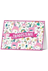 Pan Dragon Zaproszenie Urodziny 10 szt.