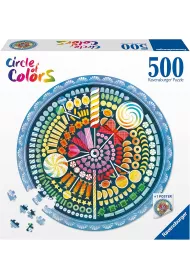 Puzzle 500 el. Paleta kolorw: cukierki Ravensburger