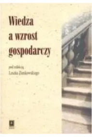 Wiedza a wzrost gospodarczy