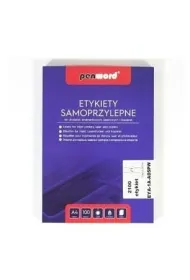 Penword Etykiety samoprzylepne A4 21x70x42.3mm 20000 szt.