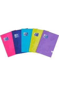 Brulion oxford touch a5/60k kratka z marginesem kratka 60 kartek
