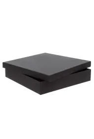 Dalprint Pude�ko tekturowe czarne 33.5x33.5x6.5cm