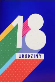 Karnet okoliczno�ciowy B6 z kopert� 18 Urodziny PAN DRAGON HM200-3102