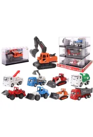 Autko w klocku 1:64 budowlane MIX Pro Kids