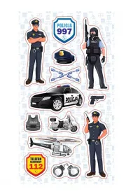 Ranok-Creative Naklejki Policjanci