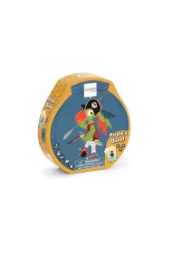 Gra logiczna 4w1 Karty Wyprawa Pirata Scratch