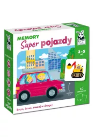 Memory. Super pojazdy. Kapitan Nauka Edgard