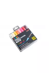 Uni Mitsubishi Pencil Markery PC-1M zestaw Posca Uni 16 szt.