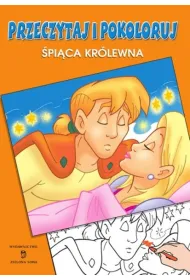 �pi�ca kr�lewna Przeczytaj i pokoloruj