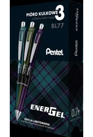 Pentel Piro kulkowe z wkadami 0.7mm