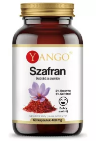 Yango Szafran 400 mg Suplement diety 60 kaps.
