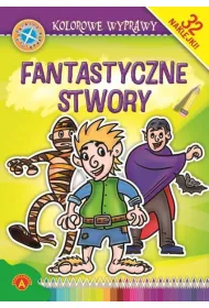 Kolorowe Wyprawy Fantastyczne Stwory. Kolorowanka *
