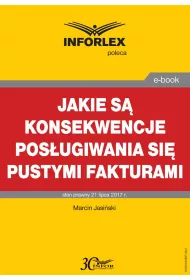 eBook Jakie s konsekwencje posugiwania si pustymi fakturami pdf