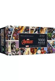 Puzzle 9000 el. UFT Marvel - Across The Comic Universe Trefl