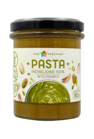 Pi Przemian Pasta pistacjowa bez dodatku cukrw bezglutenowa 180 g