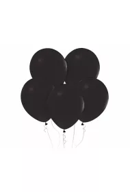 Godan Balony pastelowe Beauty&Charm czarne 30cm