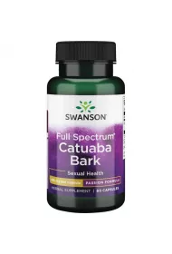 Swanson Full Spectrum Catuaba Bark 465 mg Suplement diety 60 kaps.