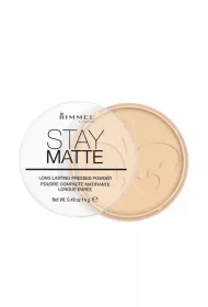 Rimmel Stay Matte Powder puder prasowany 001 Transparent 14 g