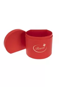 Rozette Pude�ko Flower Box czerwony