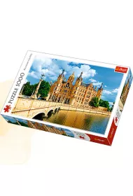 Puzzle 1000 el. Zamek w Schwerinie Trefl