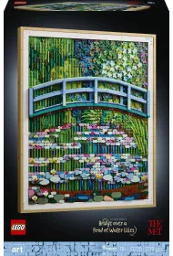 LEGO ART Claude Monet — Most nad stawem z liliami wodnymi 31220