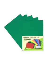 Penword Tektura A4 falista ciemnozielona 5 szt.