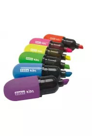 Easy Stationery Zakre�lacz Flash Mini Neon 6 szt.