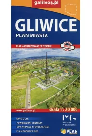 Plan miasta - Gliwice 1:20 000
