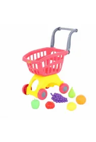 Polesie 71378 W�zek do sklepu Mini + zestaw zakupowy Nr3 6 elem.w siatce Cena za 1szt