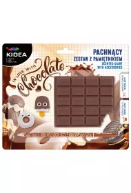 Pachn�cy pami�tnik z akcesoriami czekolada Kidea