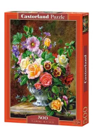 Puzzle 500 el. Kwiaty w wazonie Castorland